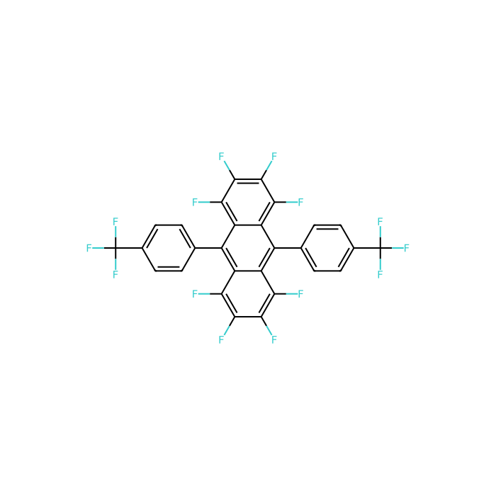 1,2,3,4,5,6,7,8-Octafluoro-9,10-bis[4-(trifluoromethyl)phenyl]anthracene