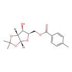 ((3aR,5R,6S,6aR)-6-hydroxy-2,2-dimethyltetrahydrofuro[2,3-d][1,3]dioxol-5-yl)methyl 4-methylbenzoate