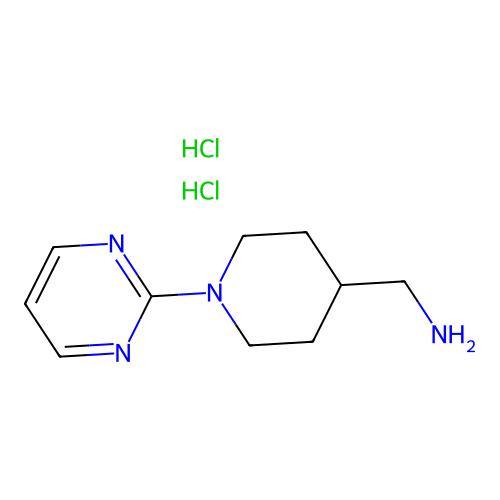 (1-(Pyrimidin-2-yl)piperidin-4-yl)methanamine dihydrochloride