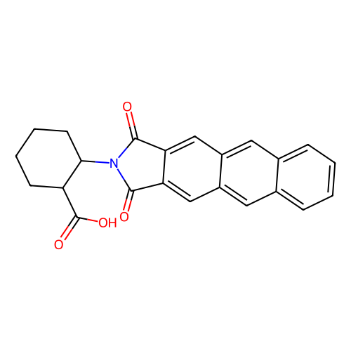 (1R,2R)-2-(Anthracene-2,3-dicarboximido)cyclohexanecarboxylic Acid